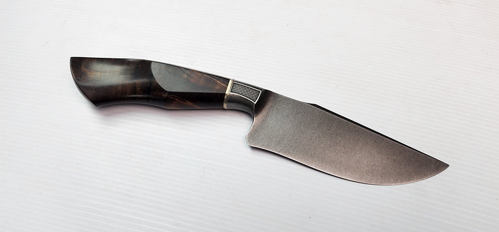 Hand-Forged Integral Hunting Knife by ABS Mastersmith Neels van den Berg