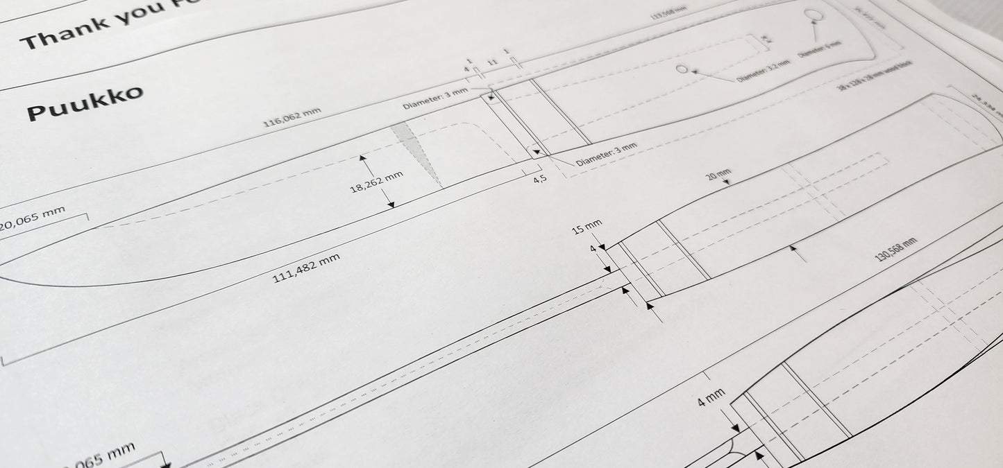 Puukko Design Template