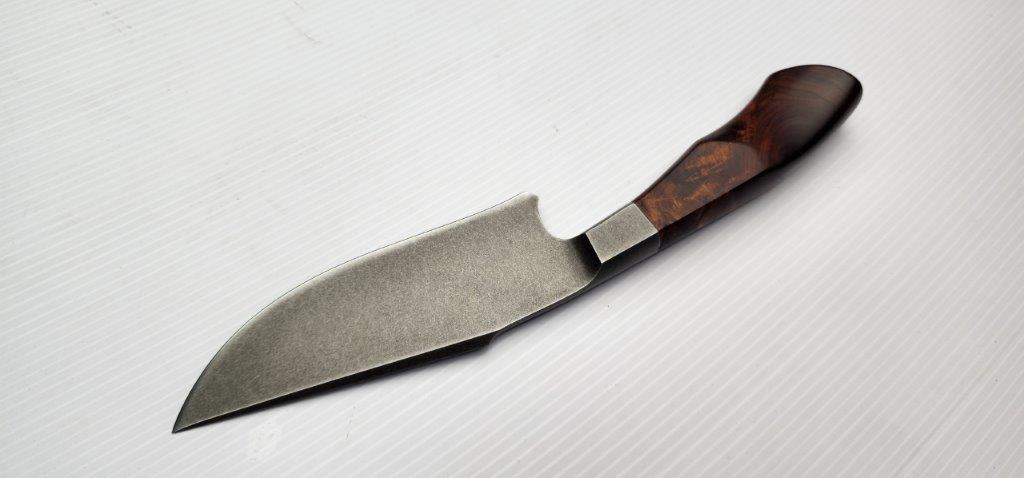 Hand-Forged Integral Hunting Knife (#1)