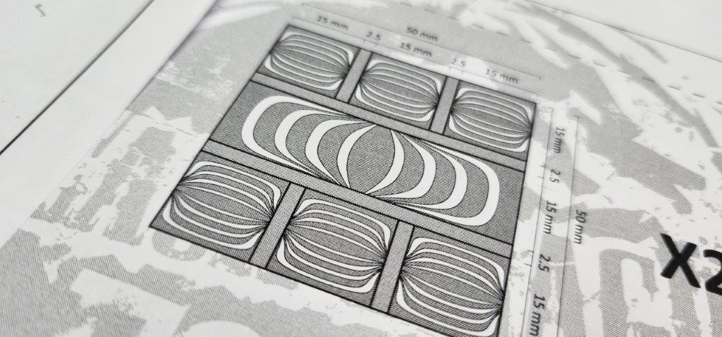 Damascus Build Guide - Knots & Crosses Pattern