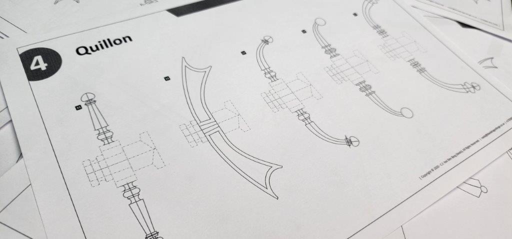 Quillon Dagger Templates