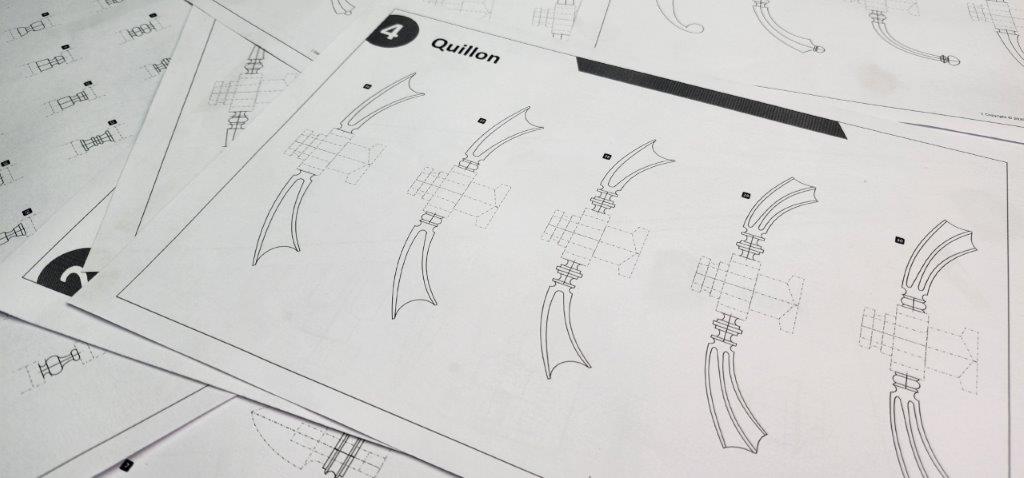 Quillon Dagger Templates