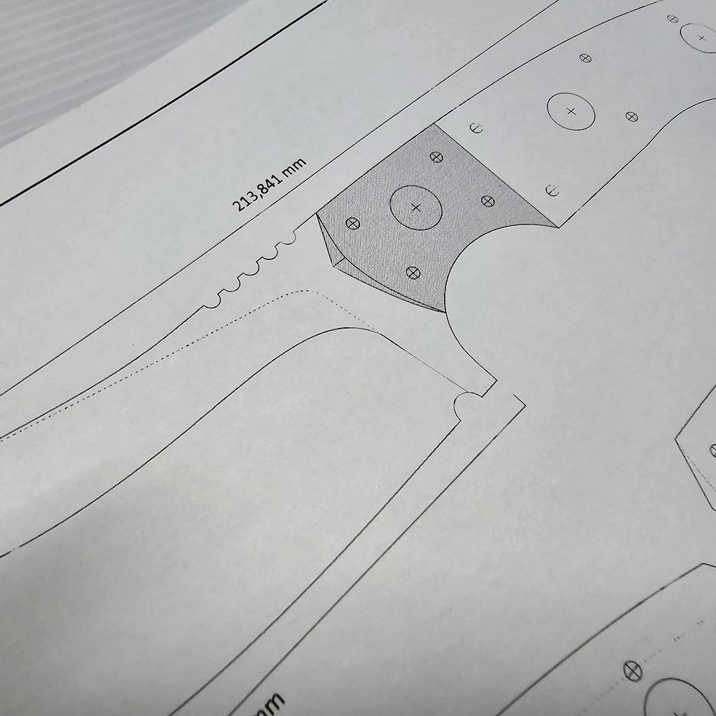 Nesmuk Knife Template