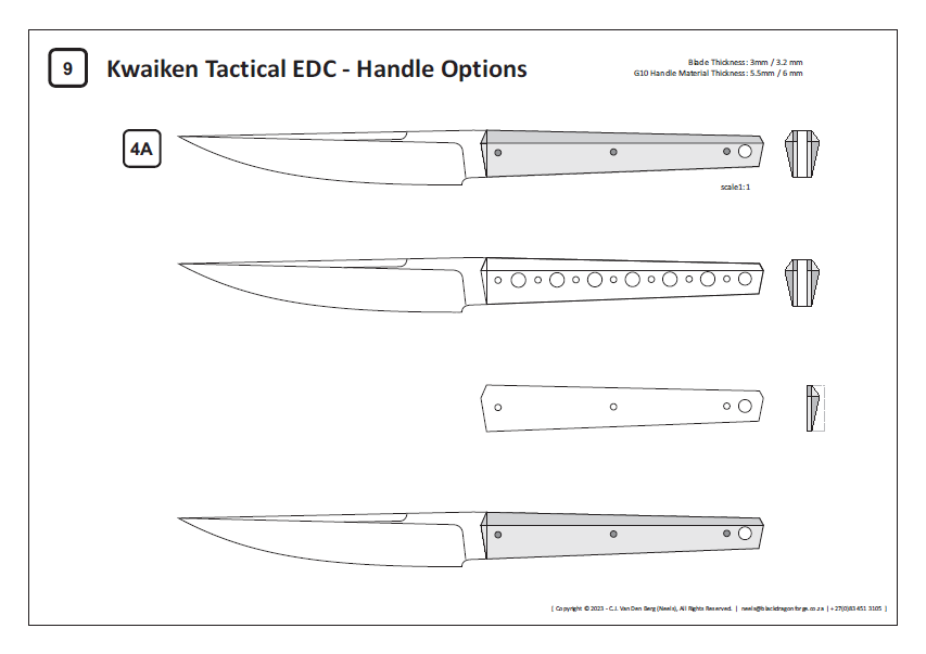 Kwaiken Tactical EDC Templates