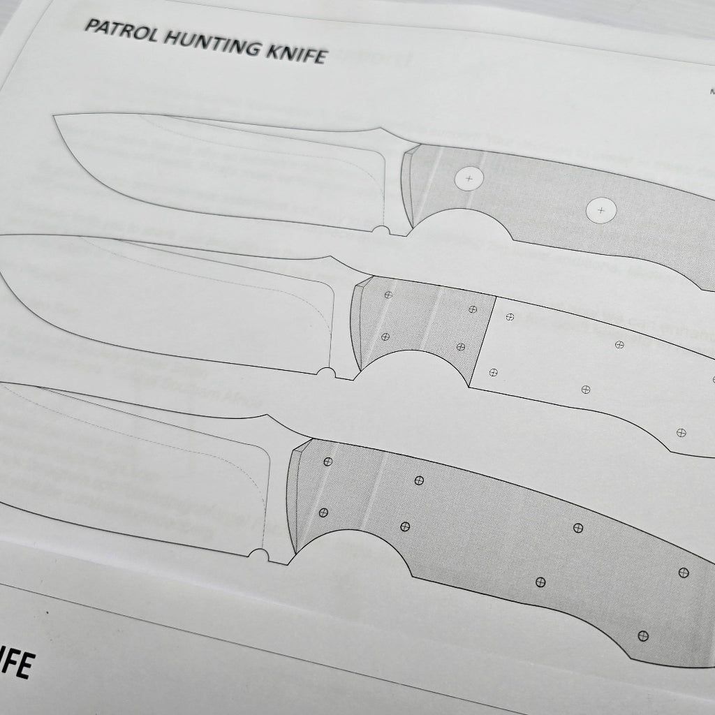 Patrol Hunting Knife Design