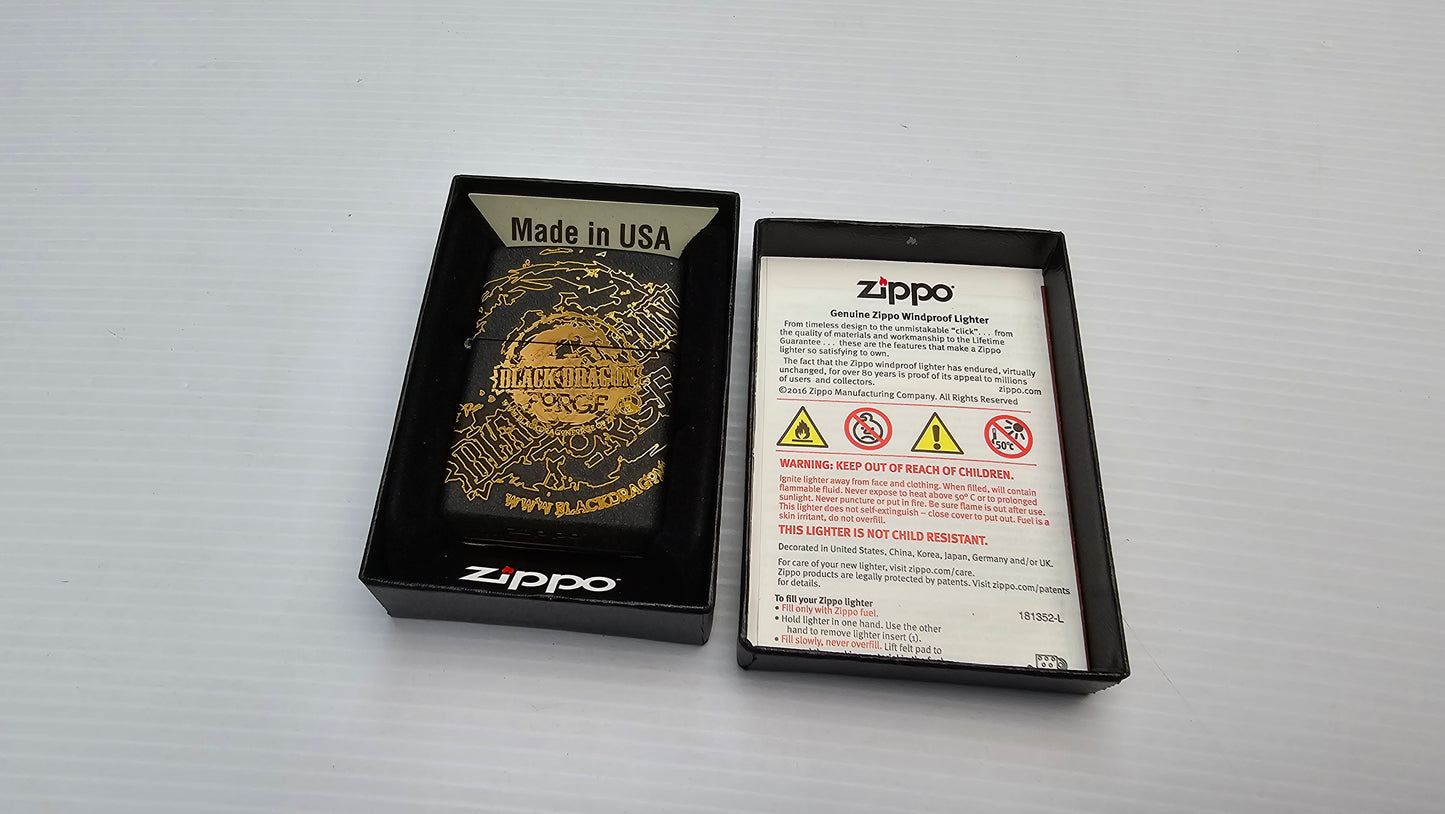 Black Dragon Forge Zippo Lighter