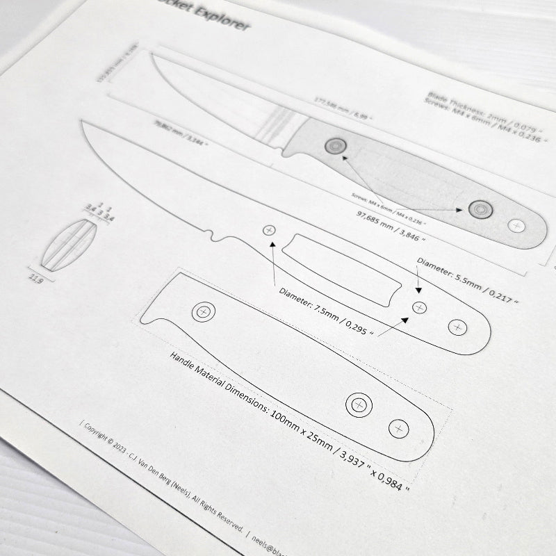 Pocket Explorer Design Template