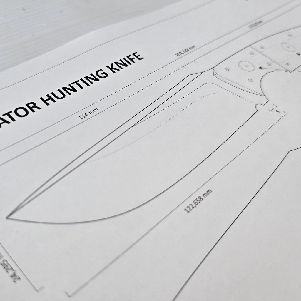 Navigator Hunting Knife Design