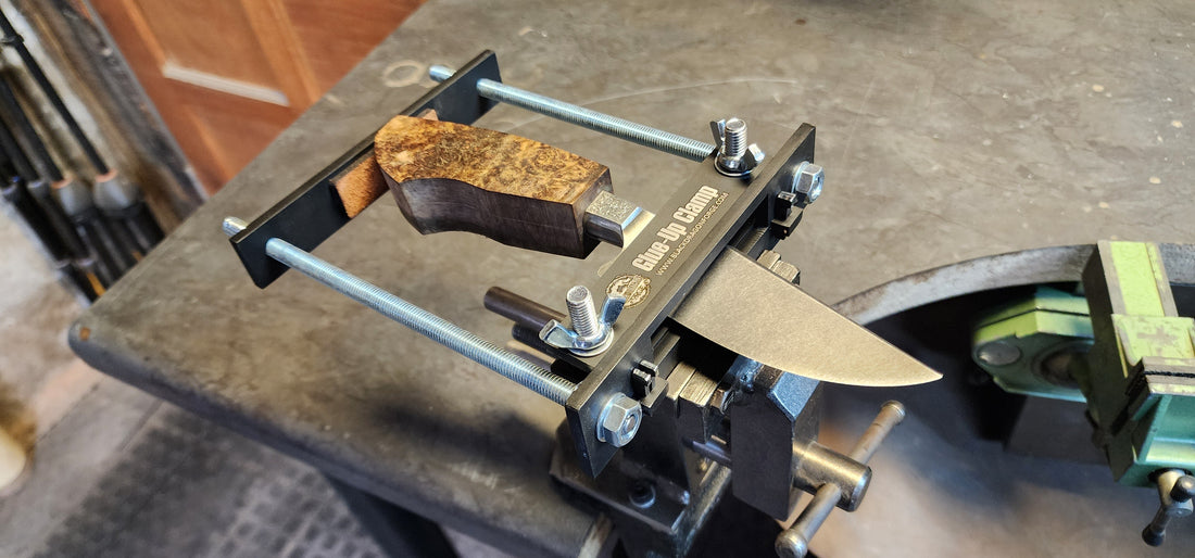 Why a Glue-Up Clamp Makes Knife Handle Assembly Easier