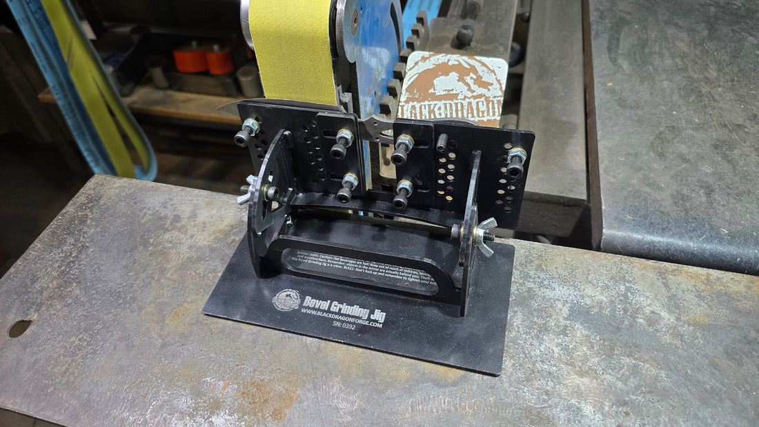 Why Use a Bevel Grinding Jig in Knife Making?