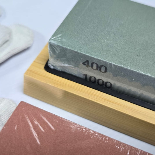 How to Sharpen a Knife With a Whetstone Kit