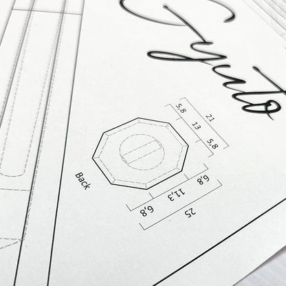 Gyuto Chef's Knife Templates