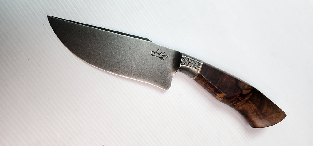 Hand-Forged Integral Hunting Knife by ABS Mastersmith Neels van den Berg