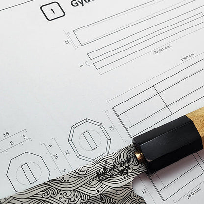 Gyuto Chef's Knife Templates