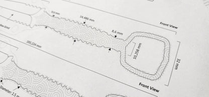 The DART EDC Knife Design Template