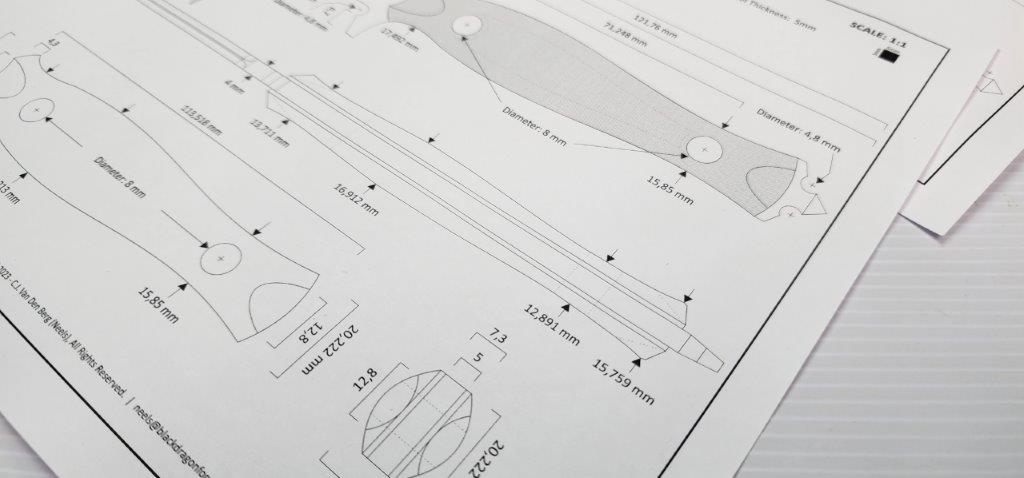 Tactical Dagger Template