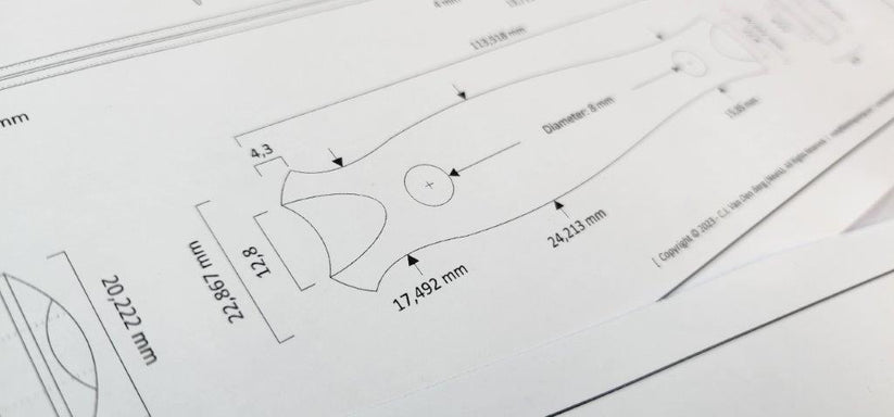 Tactical Dagger Template – Black Dragon Forge
