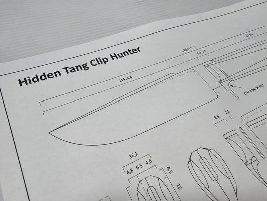 Hidden Tang Clip Hunter Template