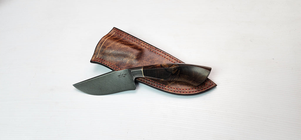 Hand-Forged Integral Hunting Knife by ABS Mastersmith Neels van den Berg