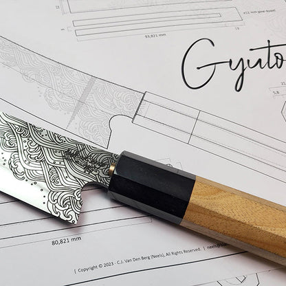 Gyuto Chef's Knife Templates