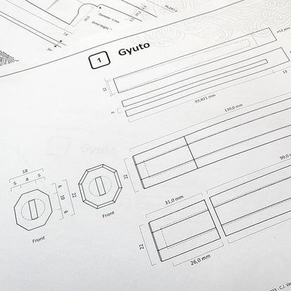 Gyuto Chef's Knife Templates