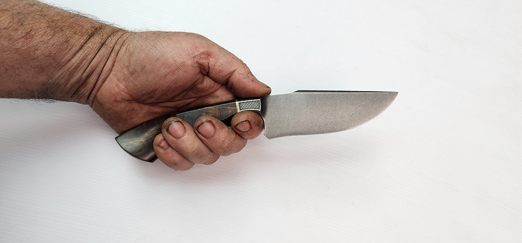 Hand-Forged Integral Hunting Knife by ABS Mastersmith Neels van den Berg