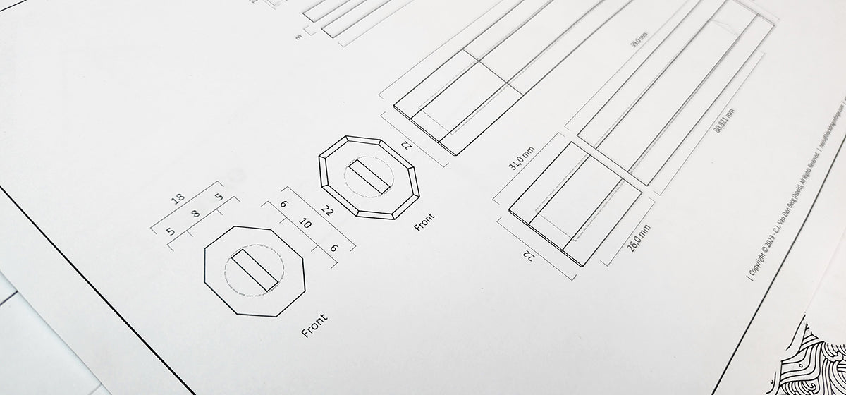 Gyuto Chef's Knife Templates