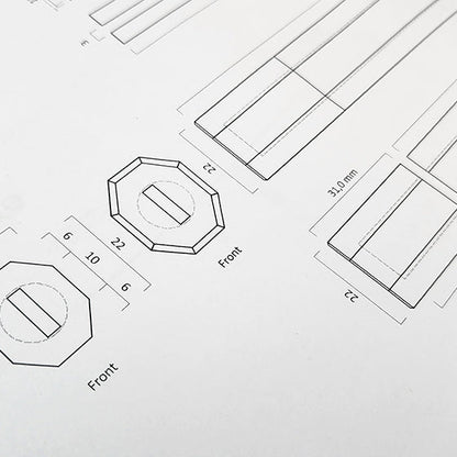 Gyuto Chef's Knife Templates