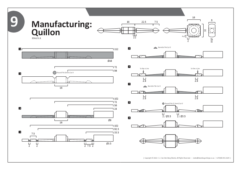 Stiletto Dagger Templates