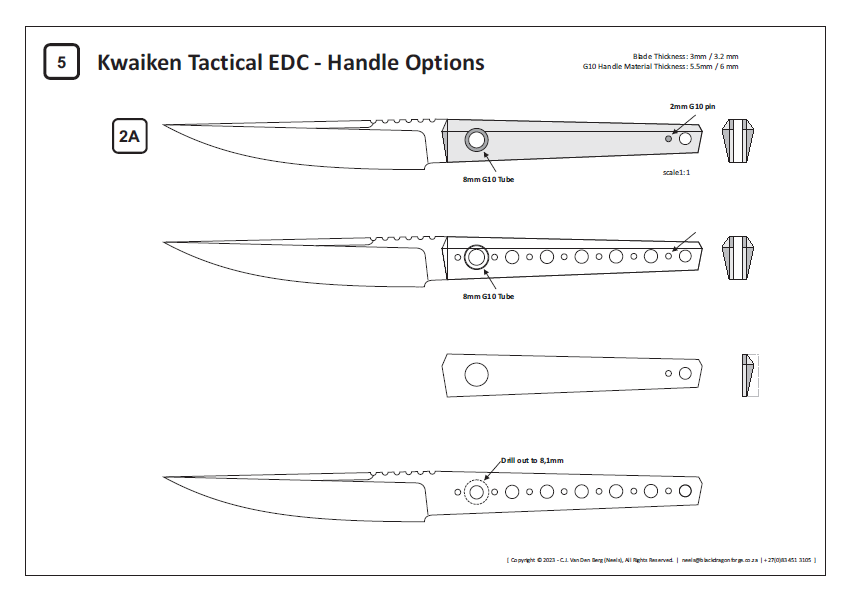 Kwaiken Tactical EDC Templates