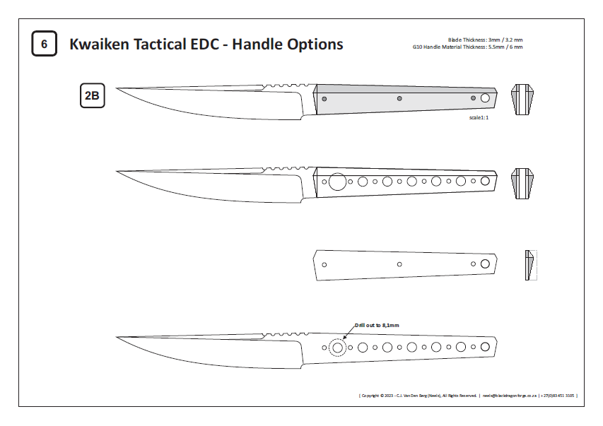 Kwaiken Tactical EDC Templates