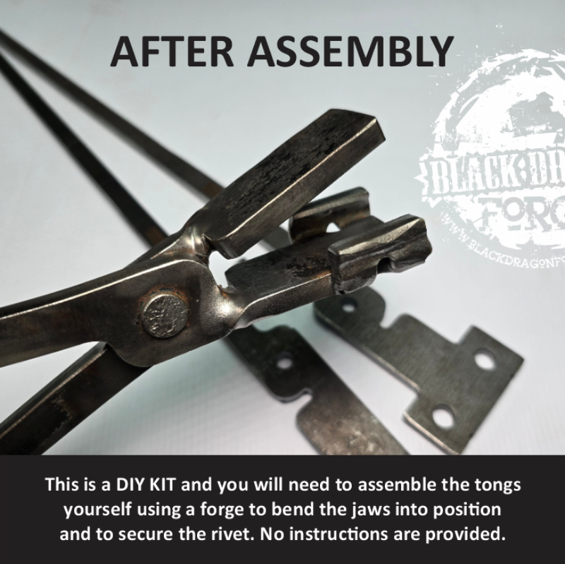 Box Jaw Forging Tongs (DIY KIT)
