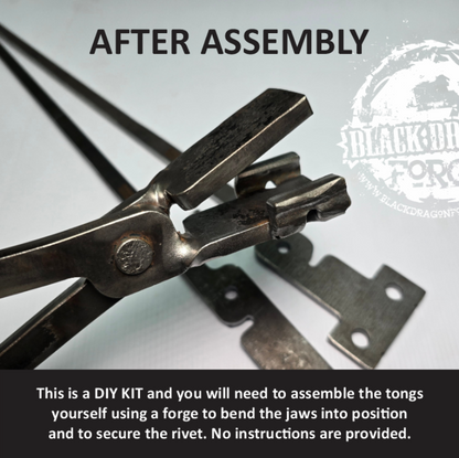 Box Jaw Forging Tongs (DIY KIT)