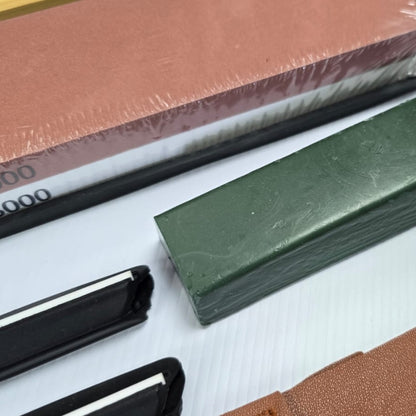 Premium Whetstone Sharpening Kit - Complete Set