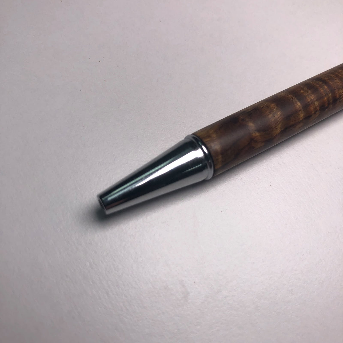 Twist Action Pen (Figured Tamboti) by Owen Louw