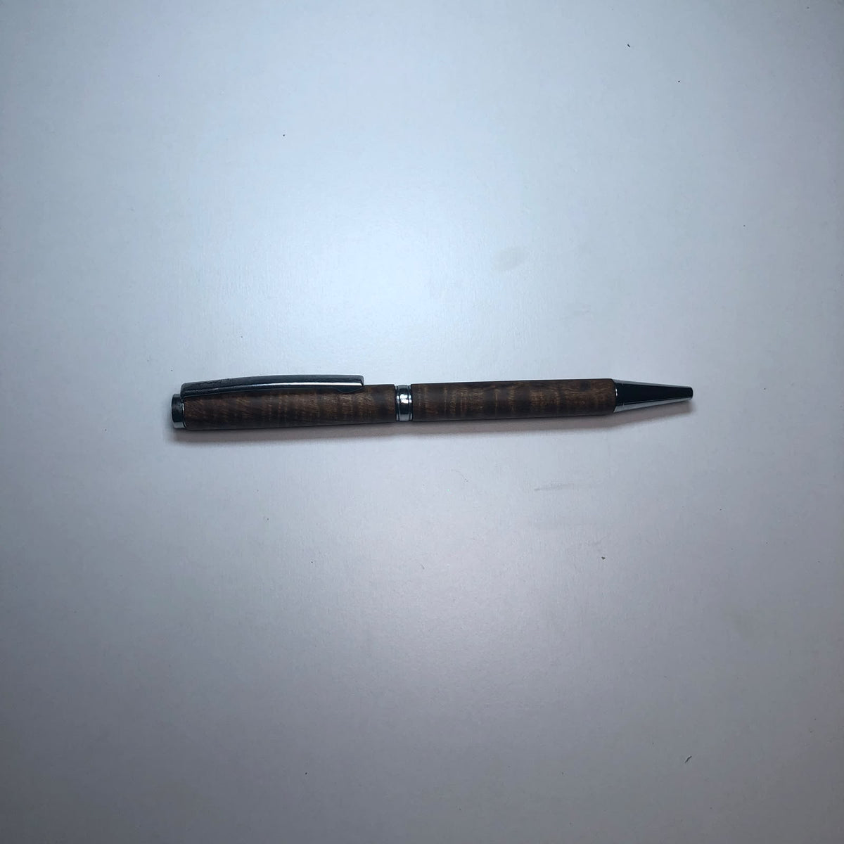 Twist Action Pen (Figured Tamboti) by Owen Louw