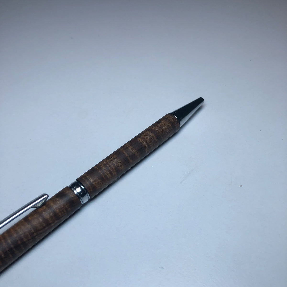 Twist Action Pen (Figured Tamboti) by Owen Louw
