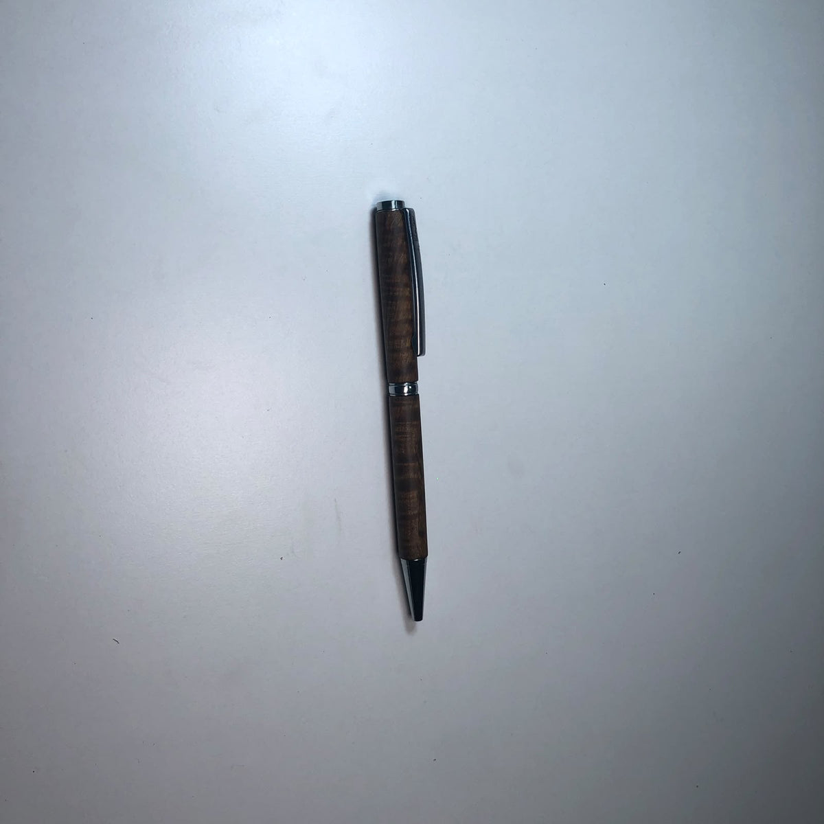 Twist Action Pen (Figured Tamboti) by Owen Louw