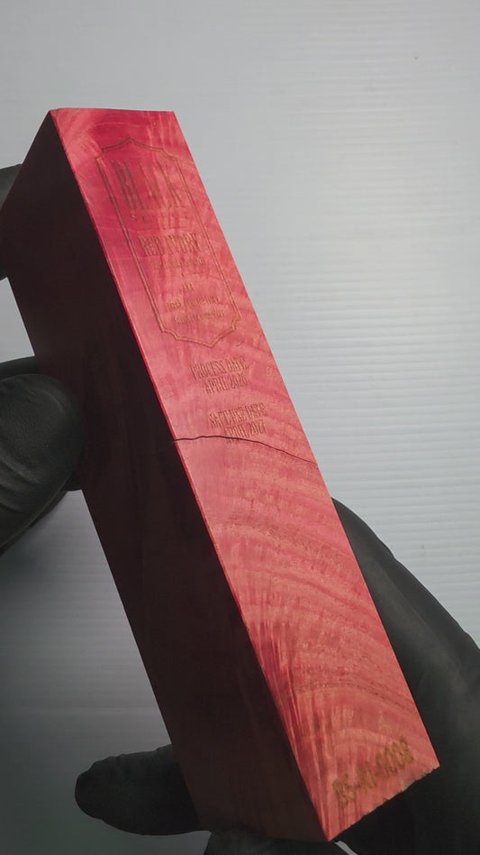 BLACK SELECT Red Ivory Handle Block | [BS-RI-008]