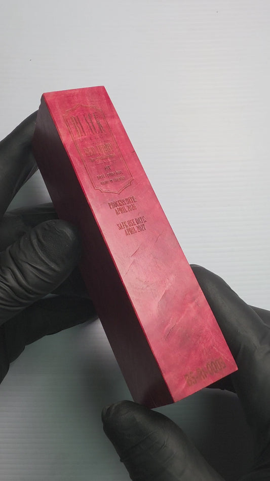 BLACK SELECT Red Ivory Handle Block | [BS-RI-003]