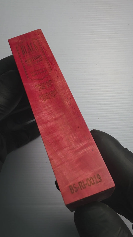 BLACK SELECT Red Ivory Handle Block | [BS-RI-019]
