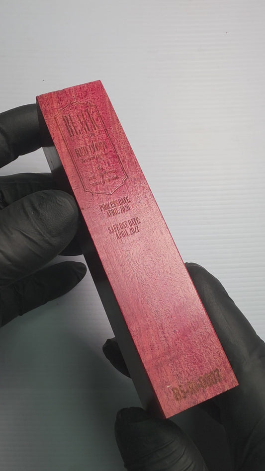 BLACK SELECT Red Ivory Handle Block | [BS-RI-007]