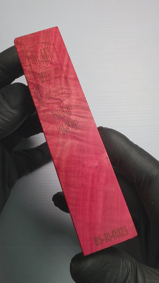 BLACK SELECT Red Ivory Handle Block | [BS-RI-025]