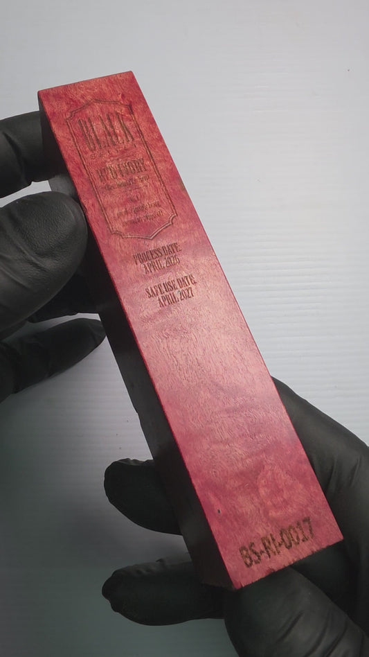 BLACK SELECT Red Ivory Handle Block | [BS-RI-017]