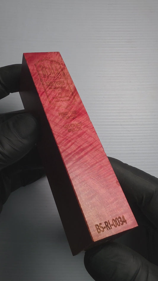 BLACK SELECT Red Ivory Handle Block | [BS-RI-034]