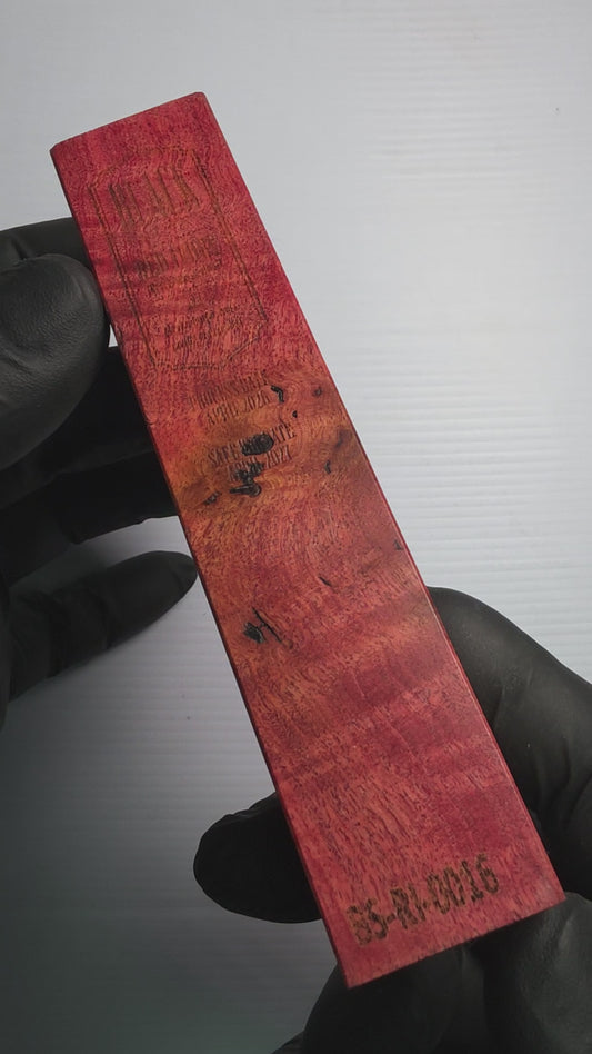BLACK SELECT Red Ivory Handle Block | [BS-RI-016]