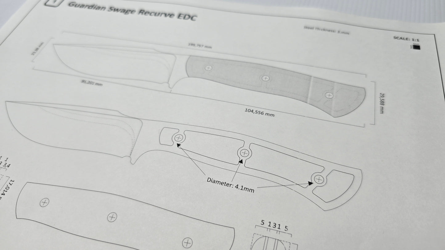 Guardian Swage Recurve EDC