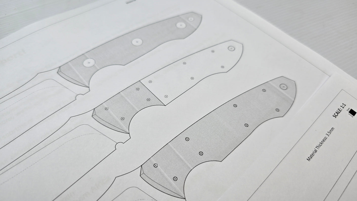 Patrol Hunting Knife Design