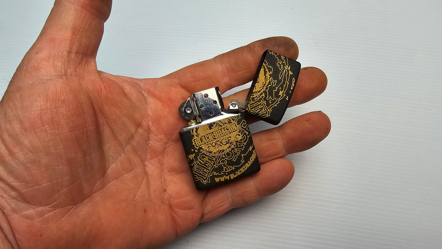 Black Dragon Forge Zippo Lighter