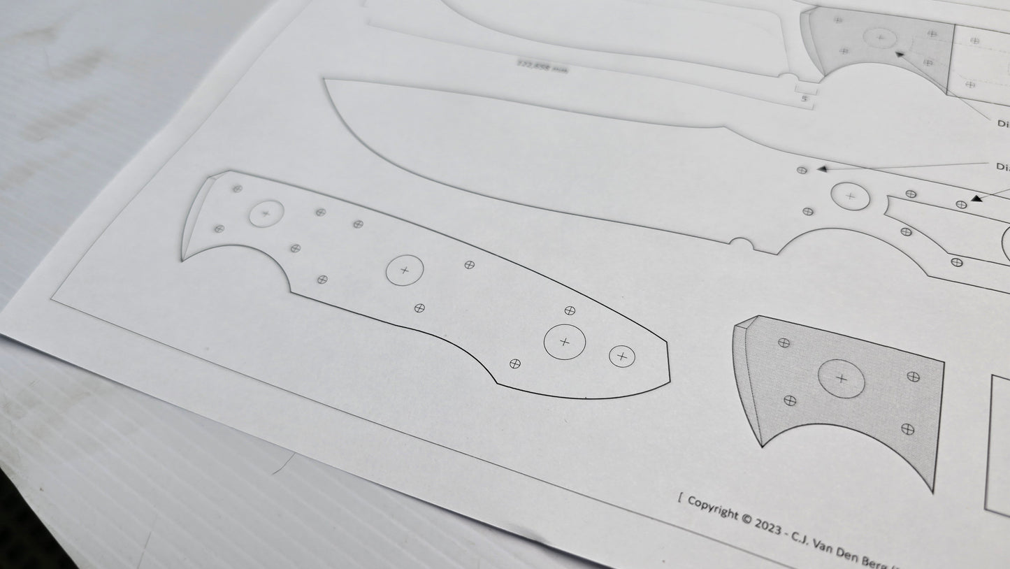Patrol Hunting Knife Design